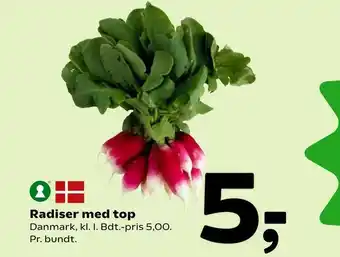 Coop 365 Radiser med top tilbud