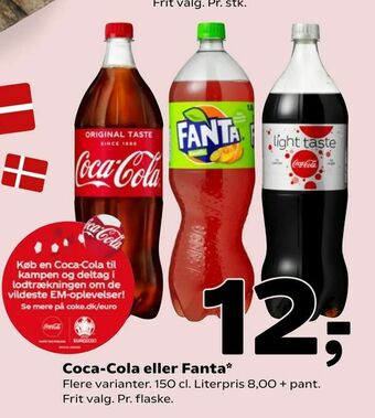 Coop 365 Coca-Cola eller Fanta tilbud