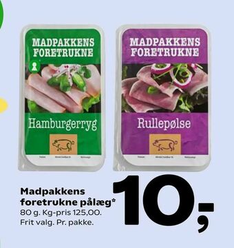 Coop 365 Madpakkens foretrukne pålæg tilbud