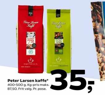 Coop 365 Peter Larsen kaffe tilbud