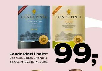 Coop 365 Conde Pinel i boks tilbud