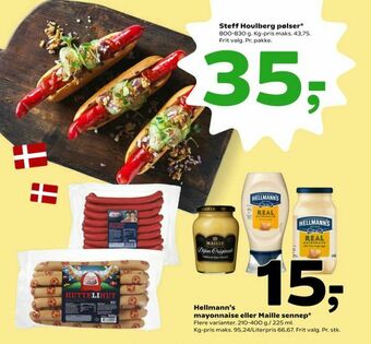 Coop 365 Steff Houlberg pølser tilbud