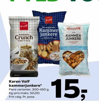 Coop 365 Karen Volf kammerjunkere tilbud
