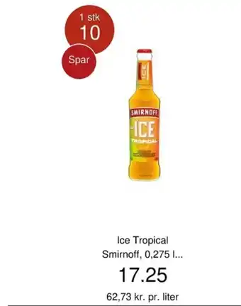 Ice Tropical Smirnoff