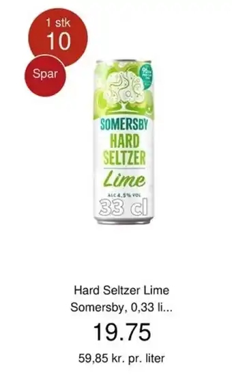Coop.dk MAD Hard Seltzer Lime tilbud