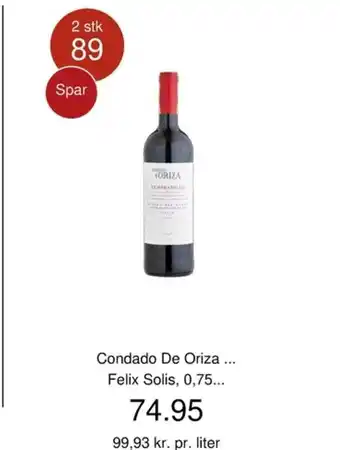 Condado De Oriza Felix Solis