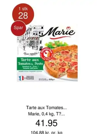 Tarte aux Tomates Marie