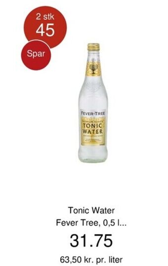 Tonic Water Fever Tree