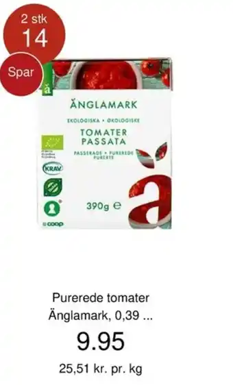 Coop.dk MAD Purerede tomater ånglamark tilbud