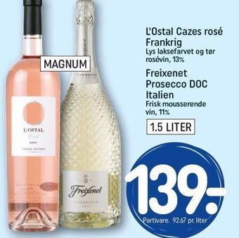 REMA 1000 L'Ostal Cazes rosé Frankrig tilbud