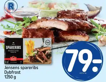 REMA 1000 Jensens spareribs Dybfrost tilbud