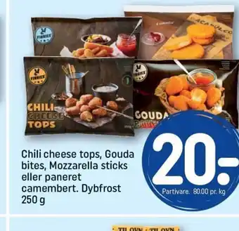 REMA 1000 Chili cheese tops Gouda bites tilbud