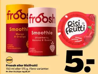 Froosh smoothie