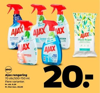 Ajax rengøring - universal