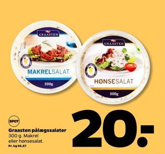 Netto Graasten makrelsalat tilbud