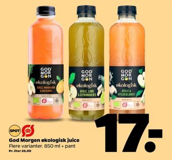 Netto Godmorgen juice tilbud