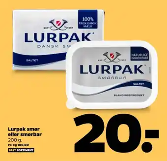 Lurpak smørbar saltet