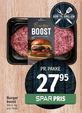 SPAR Danish crown hakkebøffer tilbud