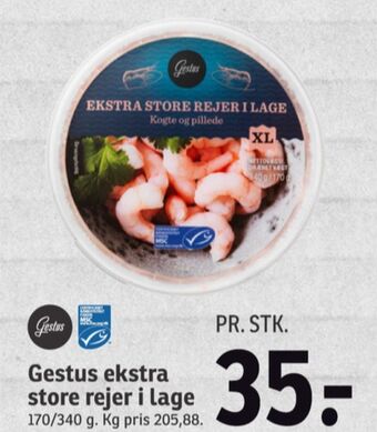 SPAR Gestus rejer tilbud