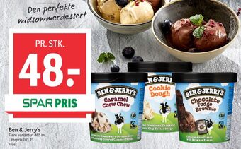 SPAR Ben & jerry's is tilbud