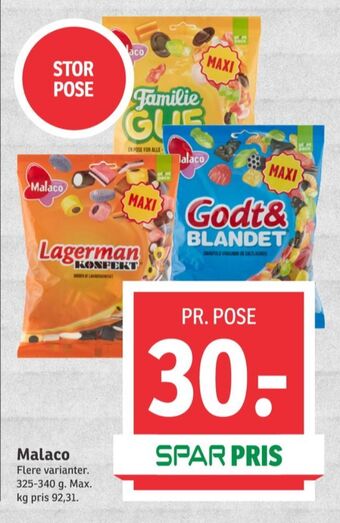 SPAR Lagerman konfekt lakridskonfekt tilbud