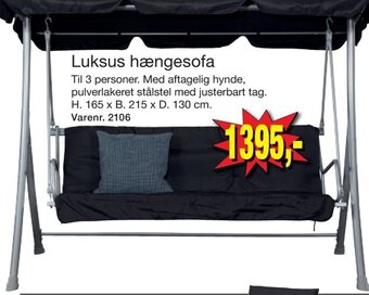 Harald Nyborg Luksus hængesofa tilbud
