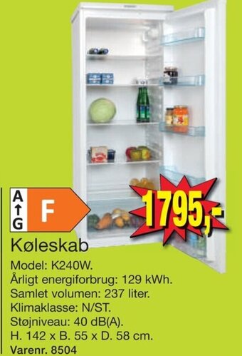 Køleskab