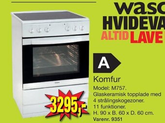 Harald Nyborg Komfur tilbud