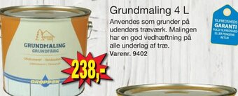 Grundmaling 4 L