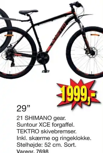 29" 21 Shimano gear