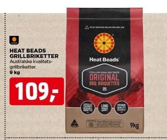 Heat Beads grillbriketter