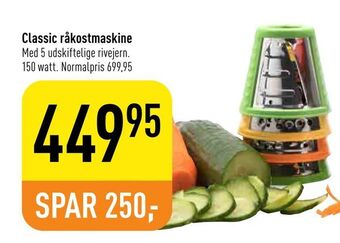 Imerco Classic råkostmaskine tilbud