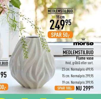 Imerco Flame vase tilbud