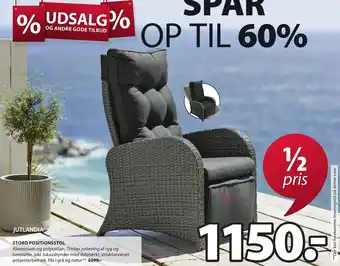 Jutlandia Stord Positionsstol