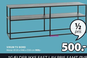 JYSK Virum TV-Bord tilbud