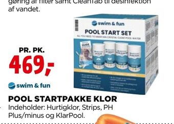 jem & fix Pool startpakke klor tilbud