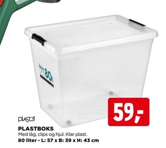 jem & fix Plastboks tilbud