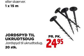 jem & fix Jordspyd til ukrudtsdug tilbud