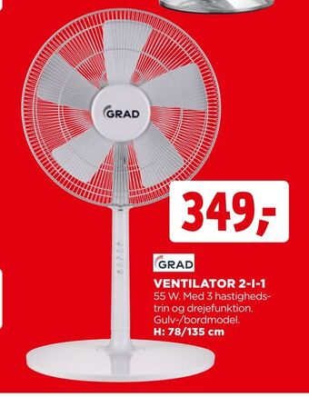 Ventilator 2-i-1