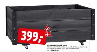 jem & fix Plantekasse på hjul tilbud