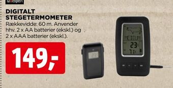 jem & fix Digitalt stegetermometer tilbud