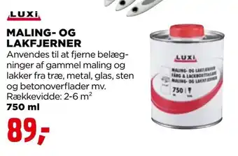 Maling- og lakfjerner