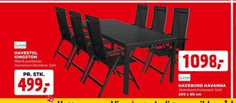 jem & fix Havebord havanna tilbud
