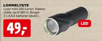 jem & fix Lommelygte Led tilbud