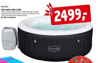 Spa pool 669 liter