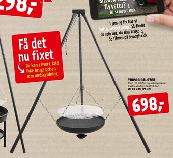 jem & fix Tripod bålsted tilbud