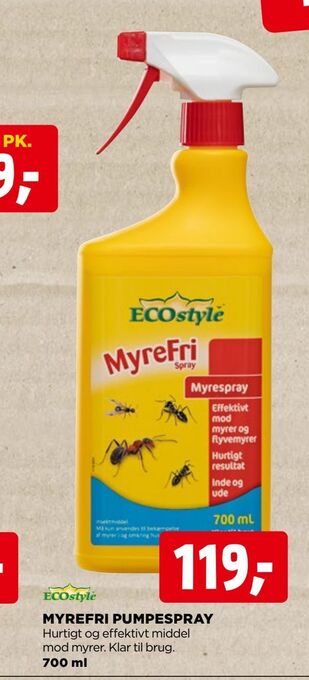 jem & fix Myrefri pumpespray tilbud