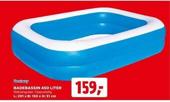 jem & fix Badebassin 450 liter tilbud