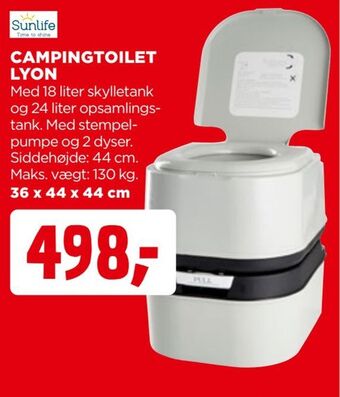 jem & fix Campingtoilet lyon tilbud