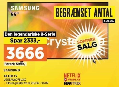 Power 4K LED TV tilbud